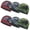 Multicolor-Camouflage, variant on 6 Pack Skull Caps Helmet Liner Sweat Wicking Cap Running Hats Cycling Skull Caps for Men Women