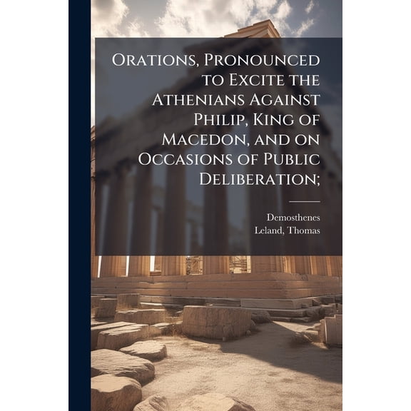 Orations, Pronounced to Excite the Athenians Against Philip, King of Macedon, and on Occasions of Public Deliberation; (Paperback)
