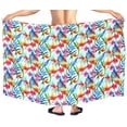 thumbnail image 3 of LA LEELA Men's Standard Beachwear Sarong Pareo Wrap One Size Multi, Floral Summer Vacation Aloha, 3 of 3