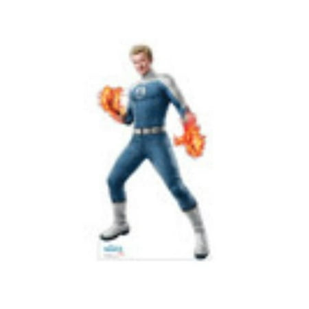 Advanced Graphics 5525 Marvels Fantastic 4 Movie Human Torch Cardboard Cutout - Life Size