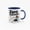 Deep Blue, variant on Zero Motivation Cartoon Graphic Ceramic Coffee Mug - 11 Ounces, Fun Office Water Cup for Men & Women