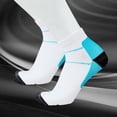 thumbnail image 3 of NIBOLOG 1 Pair Good Skin-touch Running Socks Strong Toughness Breathable Easy to Clean Cycling Socks for Sports, 3 of 8