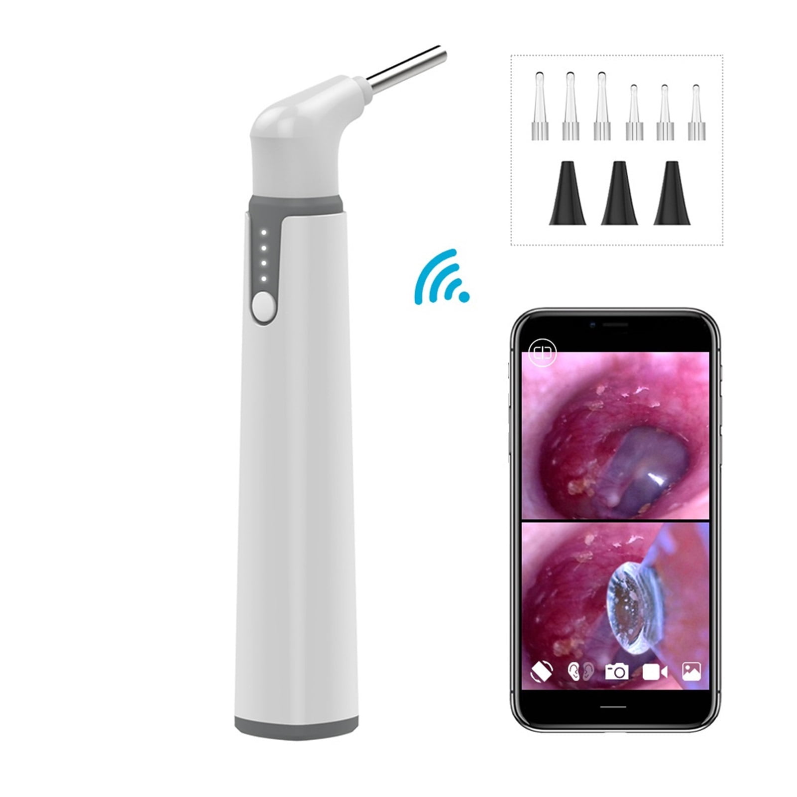 3.9mm Wireless WiFi Visual Ear Pick Smart High-definition Visual Ear Pick Endoscope Otoscope ,Various Applicable