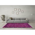 thumbnail image 3 of Ahgly Company Indoor Square Persian Pink Traditional Area Rugs, 3' Square, 3 of 4
