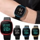 thumbnail image 2 of Fashion Multi-function Led Electronic Watch Red Blue Black Gold Model: 1843red, 2 of 5