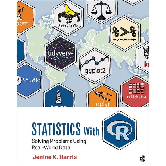 Statistics with R: Solving Problems Using Real-World Data, (Paperback)