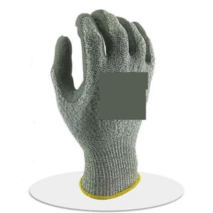 6PCS Gants de travail résistant à la coupe HPPE Gants de sécurité anticoupe, facile à utiliser