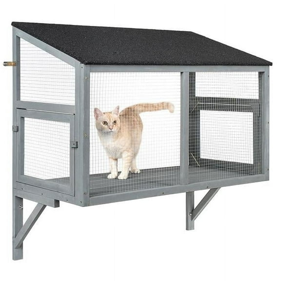 unipaws Cat Catio, Window Box Enclosure for Indoor Cats