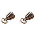 thumbnail image 1 of QualitChoice 2Pcs Lotus Silver Mini Lightness Charm Pendant Pendants All-match Wide Application Jewelry Accessory Decorative Bracelet Small Obsolescence Large, 1 of 6