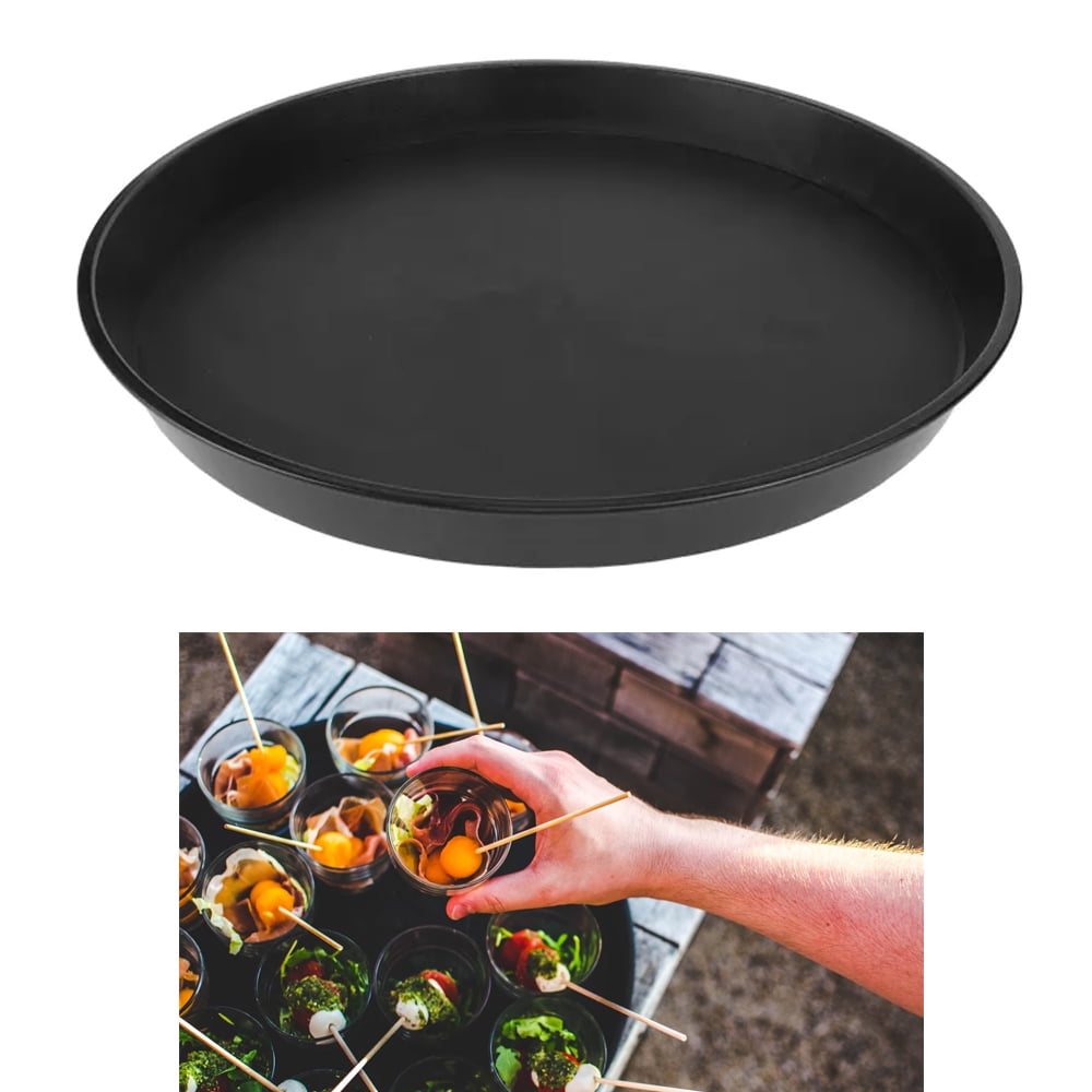 1 Round Drink Serving Food Tray Dinner Dish Lunch Dining Catering