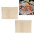 thumbnail image 1 of 2x Alfombrilla Antiadherente para Parrilla de , Alfombrillas para Hornear, Aprobadas Por La , Reutilizables Y Fáciles de Limpiar, Sharpla parrilla de barbacoa mat prime, 1 of 8