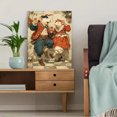 thumbnail image 5 of Dancing Rats Canvas Print, Renaissance Animal Painting, Weird Antique Style Wall Art, 5 of 8