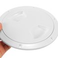 thumbnail image 2 of MOVTOTOP Housse de Trappe Ronde pour Bateau, Protecteur de Trou d'Inspection de Kayak, Housse de Trappe Pratique, 2 of 8