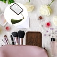 thumbnail image 4 of MasteelfCA Exquisite Makeup Mirror with Tassel Creative Cosmetic Tool Wooden Travel Mirror, 4 of 7