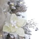 thumbnail image 4 of RV 15 coronas de árbol de Navidad de vid, accesorios de decoración DIY, ramo de lentejuelas en polvo dorado (champán) Sailing Electrónica, 4 of 5