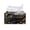 Black Gold Marble Decoration, variant on Psesaysky PU Leather Cuboid Tissue Box Holder, Black Gold Marble Decoration Tissue Box Cover Multifunctional Easy to Carry Rectangle Tissue Box Cover for Kitchen Bathroom