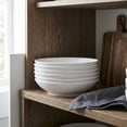 thumbnail image 5 of Mainstays Glazed White Stoneware Dinner Bowl 9 inch, 5 of 8