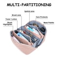 thumbnail image 3 of Bolsa organizadora de viaje para maquillaje BOYATU, juego de 3 piezas, impermeable, 3 of 9