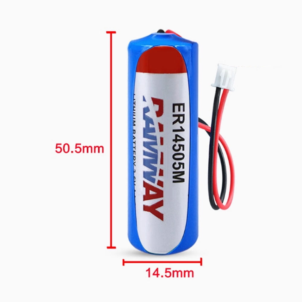 AA Batteries 30-Pack ER14505M 3.6V 2200mAh High-Performance Lithium Battery with 2.54 Plug