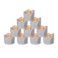 thumbnail image 2 of Candle Light Electronic Candle Light Tea Light LED Charging Candle Light with Simulated Flame Light for Household Atmosphere Decoration, 2 of 9