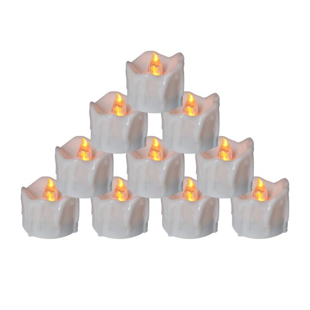 Luz De Vela Luz De Vela Electrónica Luz De Té Luz De Vela De Carga Led Con Luz De Llama Simulada Para La Decoración De La Atmósfera Del Hogar Yuarrent HA027522-01