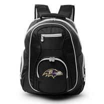 MOJO Black/Gray Baltimore Ravens Premium Color Trim Backpack