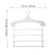 thumbnail image 3 of Pant Hanger Multi Capeta Ropa Organizador de armario para pantalones Pantalones de jeans Bufanda, 3 of 4
