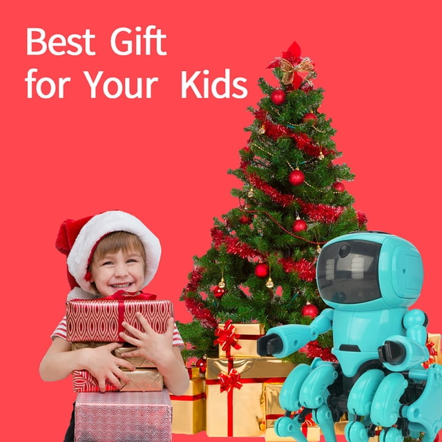 Walking Gesture Control Kids Robot Toy Smart Interactive Gifts for Robot Senses Education