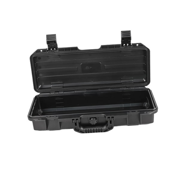 Caja de herramientas Cola Portátil a prueba de humedad organizador de Hardware negra