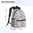 thumbnail image 2 of Fotbe Cute Sloth Mochila Ligera Casual para Laptop para Hombres y Mujeres, Mochila Impermeable de Uso Diario, Mochila para Universidad, 2 of 6