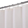 thumbnail image 2 of Fabric Shower Curtain, Hotel Luxury 190GSM Heavy Duty Thick Shower Curtain for Bathroaom Washable,Ivory, 72x78 Inches, 2 of 7