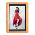 thumbnail image 3 of Topvent 10 Inch 10.1 Inch Android Tablet Case Universal Silicone PC Cover Case Full Body Shockproof Silicone Tablet Cover(Orange), 3 of 4