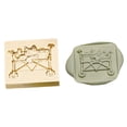 thumbnail image 1 of Cabeza De Sello Camping Car Spring Outing Series Stamp Head Square Copper para decoración de manualidades Likrtyny Libre de BPA, 1 of 9