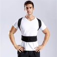 thumbnail image 3 of Greeniant Cinturón de soporte para espalda, Corrector de postura elástico alto para hombros, herramienta moldeadora de cintura, correa para Ropa Deportiva, Zapatos XXL, 3 of 6