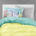 thumbnail image 2 of Maltese Spring Fabric Standard Pillowcase, 2 of 2
