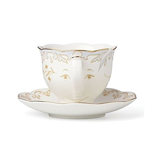 Disney Beauty & the Beast Live Action Chip Teacup & Saucer by Lenox