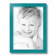 thumbnail image 2 of ArtToFrames 10x14 inch Distressed Aqua Picture Frame, Green Wood Poster Frame (4485), 2 of 8