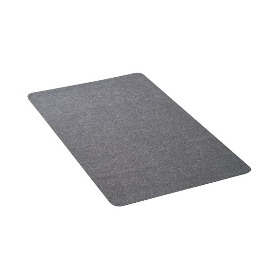 VEVOR Chair Mat, 55 x 35-inch Office Chair Mat for Hard Floors, Floor Protector for Rolling Chairs,Polyester Surface,Non-Slip & Easy to Clean,Smooth Glide Under Desk Rug for Home Office (Dark Grey)