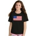 thumbnail image 3 of Classic American Flag USA Pride Crewneck T Shirts Boy Girl Teen Brisco Brands XS, 3 of 6