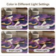 thumbnail image 7 of ODIKA 8'x10' Washable Area Rug Purple Gold Abstract Celestial Design Geometric and Astral Motifs with Modern Artistry for Living Room, Under Sectional, Family , Durable, Non-Slip, 7 of 7