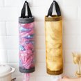 thumbnail image 3 of KOMOO Plastic Bag Holder Wall Stroage Organization Garbage Bag Mesh Organizer Hanging Storage Bag for Kitchen Home, 3 of 9