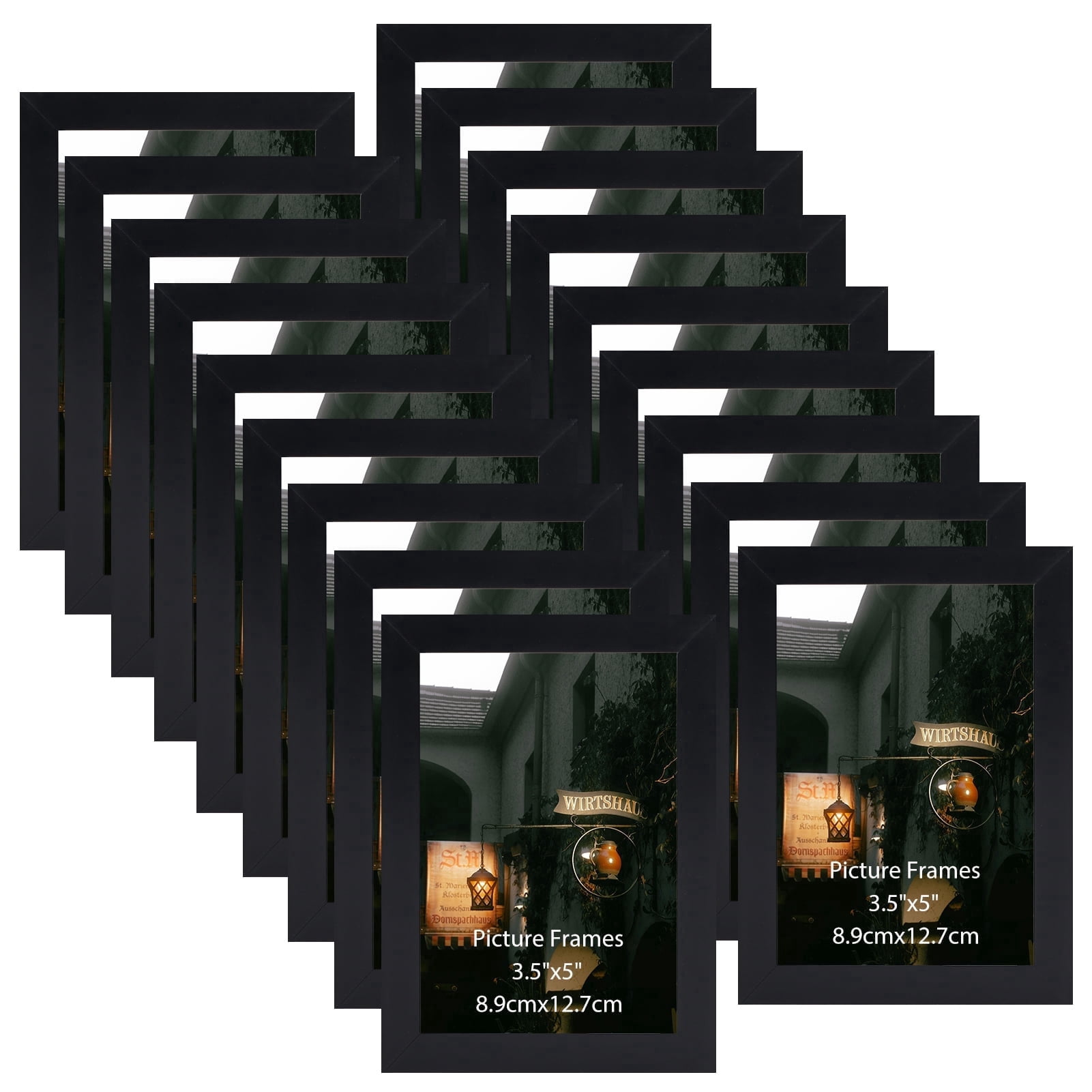 OneFRAME 24mm 14個セット 黒 Amazon.com - ArtToFrames 14.5x24 inch Satin Black Picture Frame