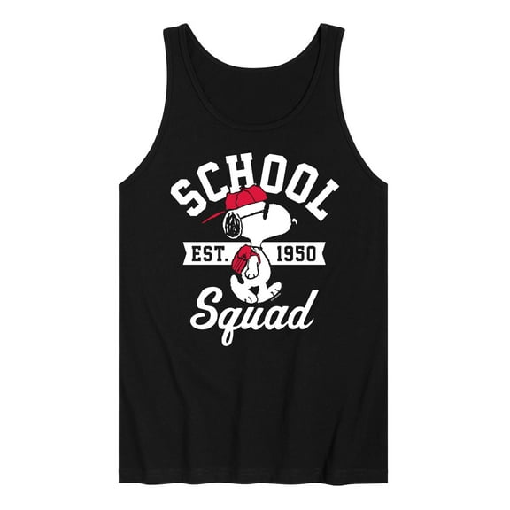 Peanuts - Snoopy School Squad - Men's Jersey Tank Top