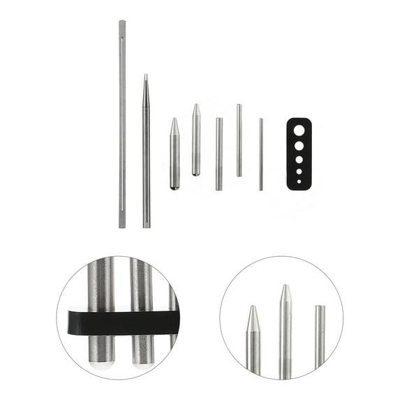 ETHZZLE Model Building Tools Kit 7Pcs Metal Model Kits Professional Design for DIY Enthusiasts