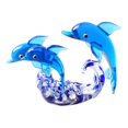 thumbnail image 2 of Dolphin Decor Dolphin Ornaments Craft Collection Sea Animal Tabletop Clear Glass B, 2 of 9