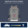 thumbnail image 5 of FORMRS School Backpack 17" Student Travel Bag with Laptop Compartment, Pink and Green Geometric, 5 of 7