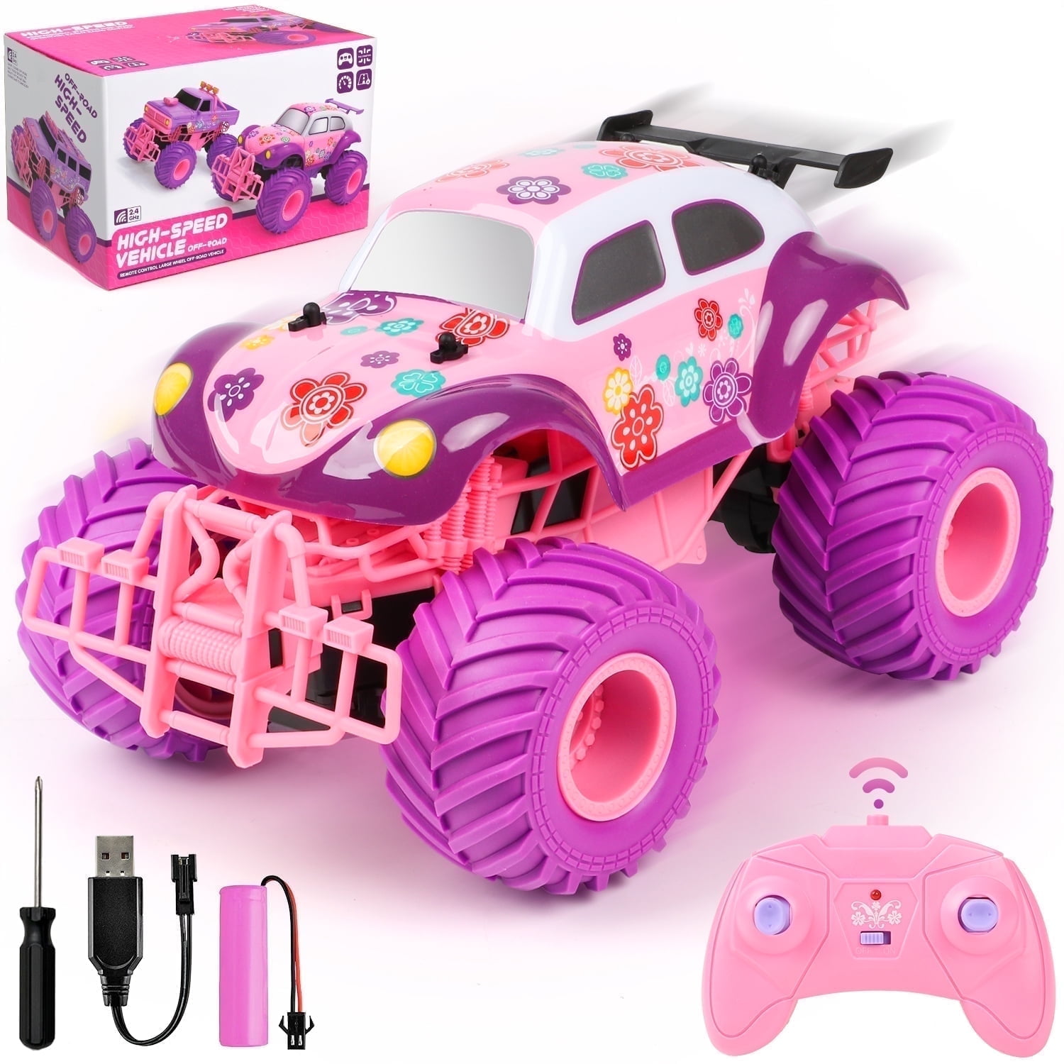 Zoom Tubes RC Car Trax, Tubular Fun Bundle: 25-Pc Main Kit (Set of