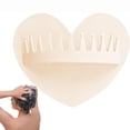 thumbnail image 4 of Silicone Hair Collector for Shower and Bathroom Walls, Reusable Hair Catcher and Organizer, Easy Stick-On Design, 4 of 6