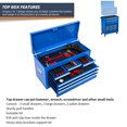 thumbnail image 4 of 8-Drawers Rolling Tool Chest Cabinet High Capacity Tool Storage Cabinet with Wheels and Locking System, Removable Toolbox Organizer with Sliding Drawers (BlUE), 4 of 8