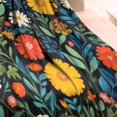 thumbnail image 3 of Pioneer Flower Floral Print Pattern Blanket,Comfortable Soft Flannel Throw Blanket,All Season,Warm Lightweight Blankets for Sofa Bed Couch Living Room Chair,30"x40", 3 of 4